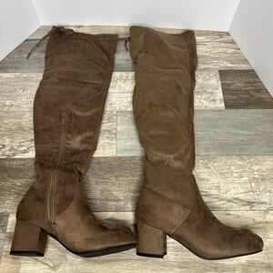 Top Moda Boots, Lucy-1, Taupe, Womens 7.5